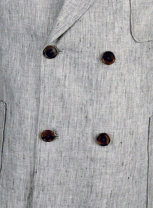 Italian Lavato Linen Jacket