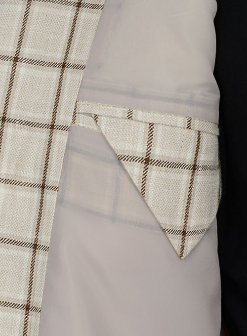 Italian Master Beige Linen Suit - Special Offer