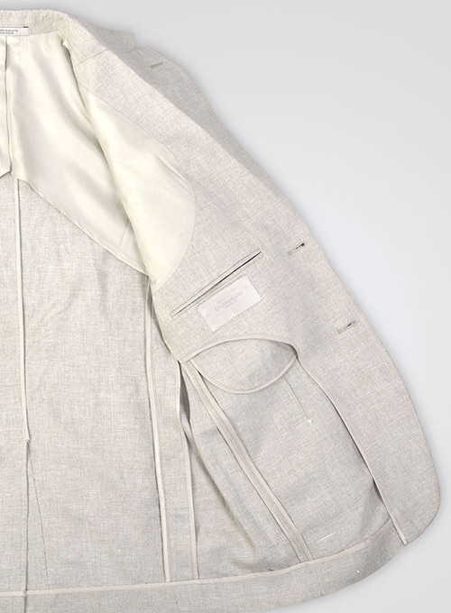 Italian Meadow Unstructured Linen Jacket