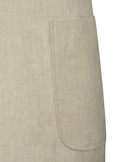 Italian Meadow Unstructured Linen Jacket