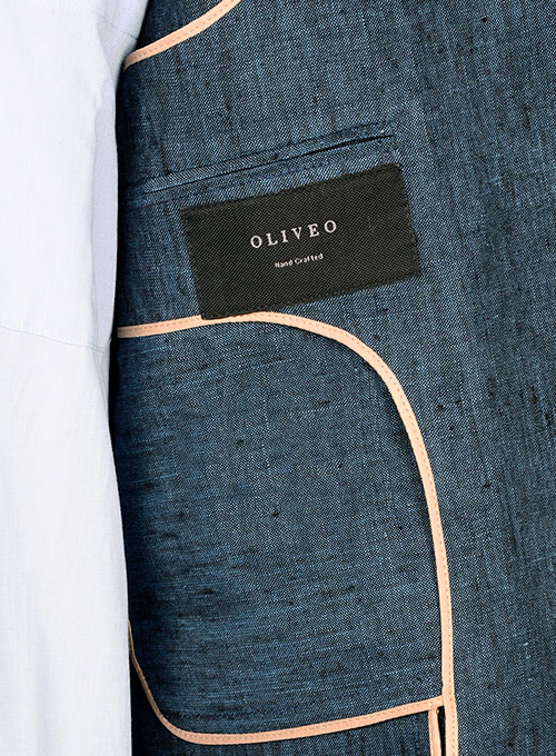 Italian Safarino Linen Unlined Jacket