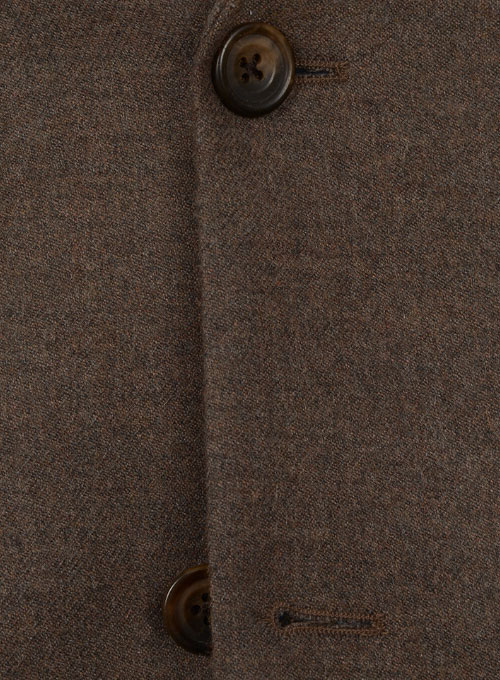 Light Weight Dark Brown Tweed Suit - Click Image to Close