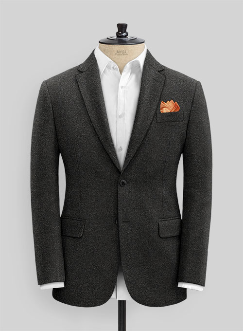 Light Weight Hamburg Charcoal Tweed Suit