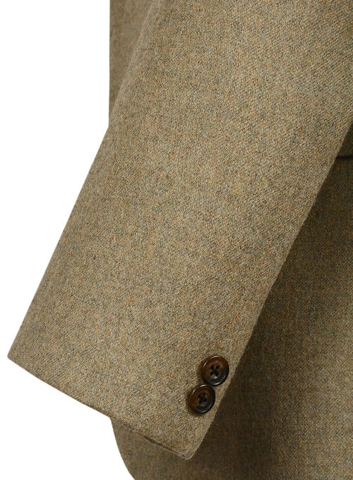 Light Weight Melange Brown Tweed Suit - Special Offer