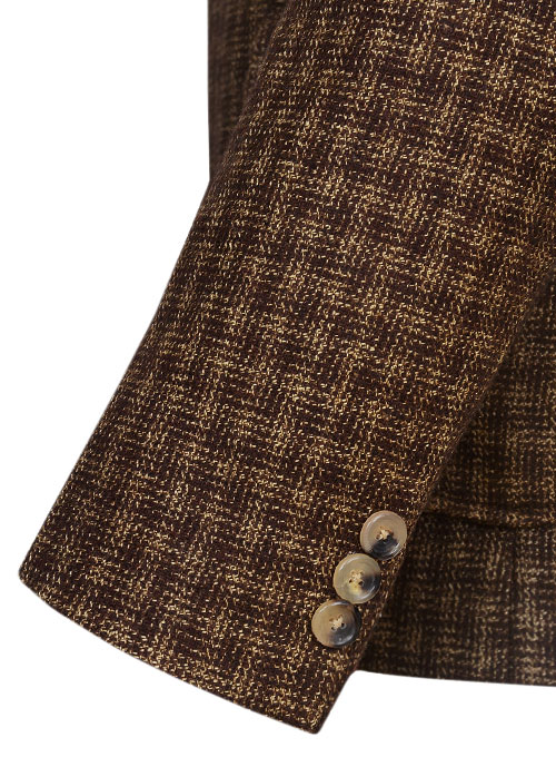 Maze Brown Tweed Danish Style Sports Coat