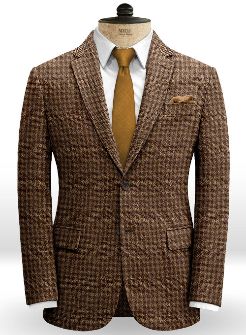 Maze Brown Tweed Suit