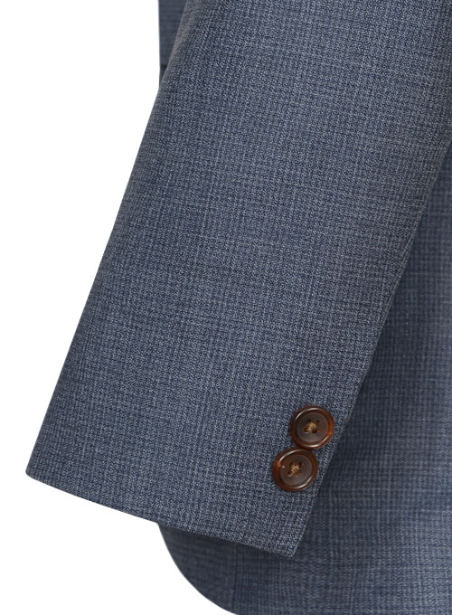 Napolean Barista Blue Wool Jacket