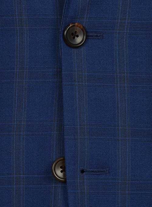 Napolean Blue Club Wool Jacket