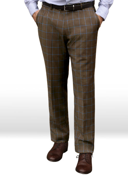 Napolean Amster Brown Wool Suit