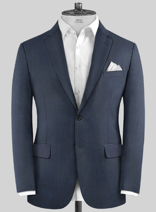 Napolean Highball Blue Wool Suit