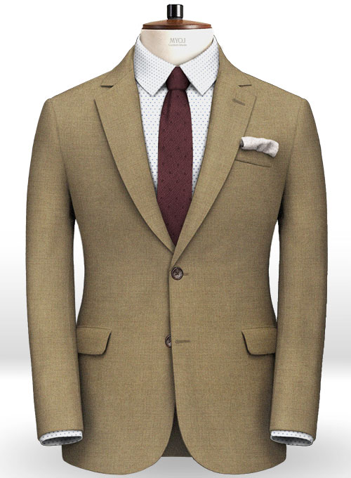 Napolean Moss Green Wool Suit - Click Image to Close