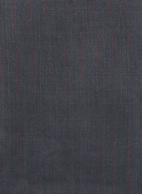 Napolean Roman Blue Stripes Wool Suit