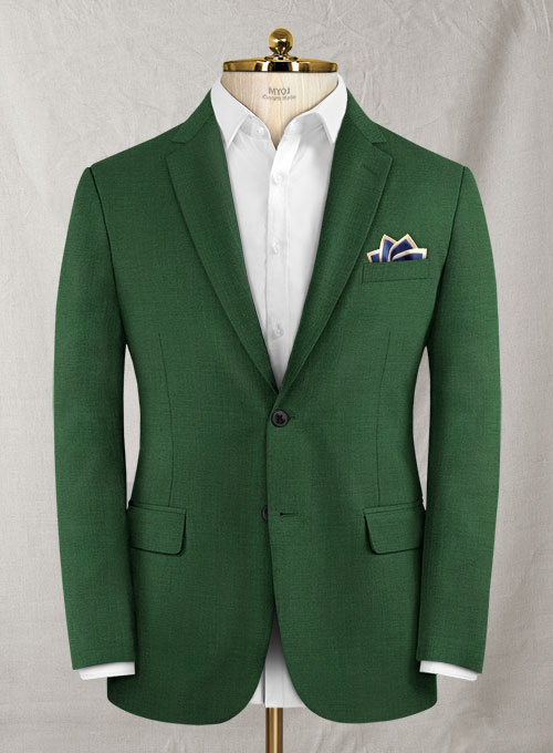 Napolean Yale Green Wool Suit