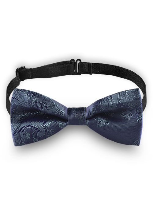 Paisley Bow - Blue