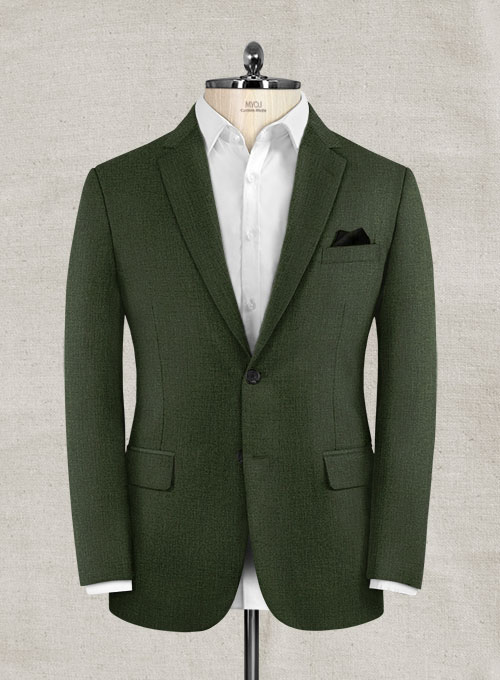 Pinhead Wool Green Suit