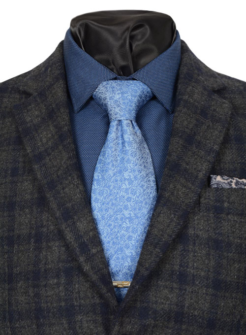 Porter Blue Tweed Jacket