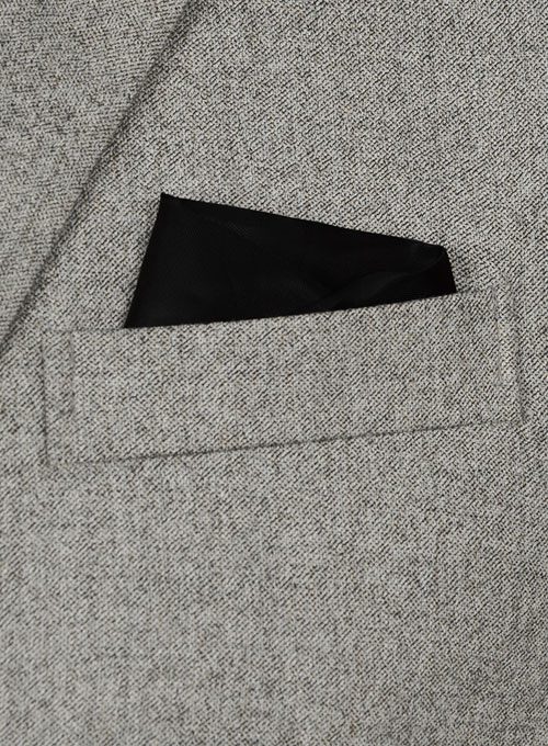 Reda Haze Gray Pure Wool Double Breasted Jacket