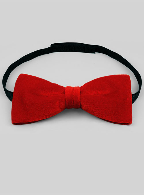 Velvet Bow - Red