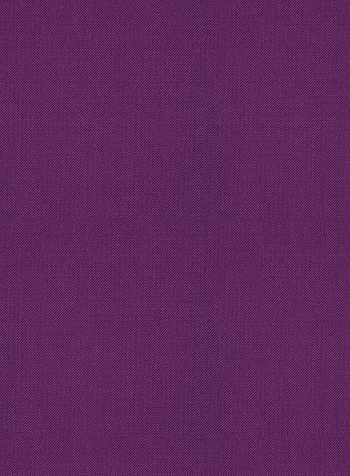 Scabal Hot Purple Wool Suit