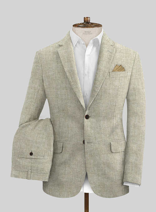Solbiati Barn Linen Suit