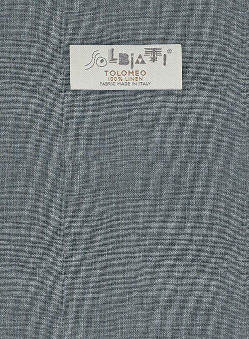Solbiati Stone Gray Linen Suit