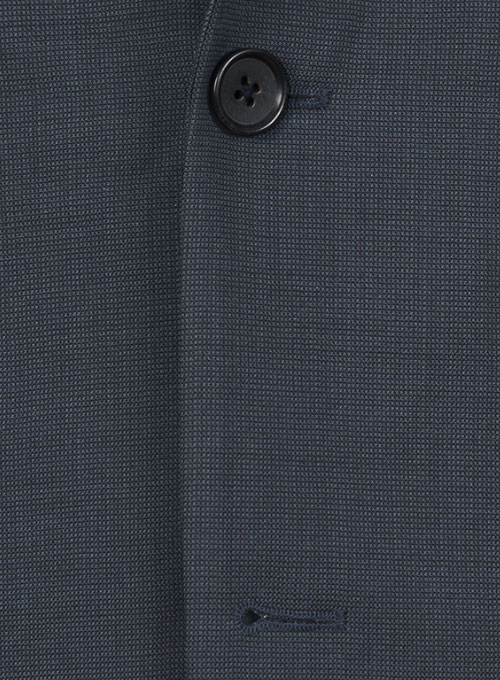 Spanish Blue Wool Suit