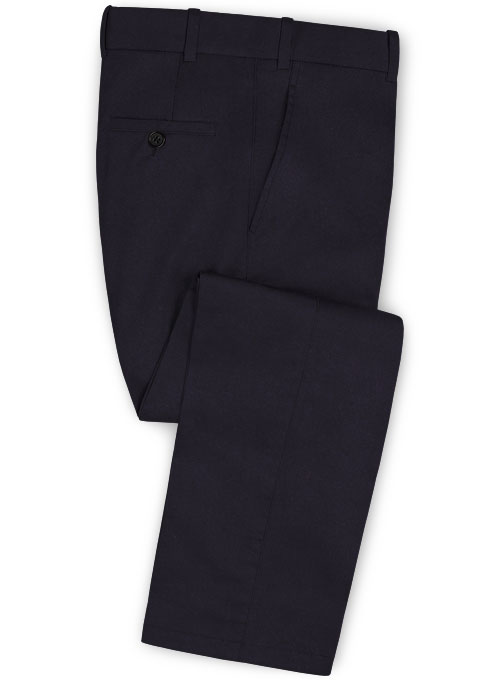 Summer Weight Blue Black Chino Suit