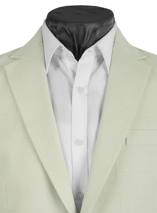 Tropical Light Beige Linen Suit - Special Offer