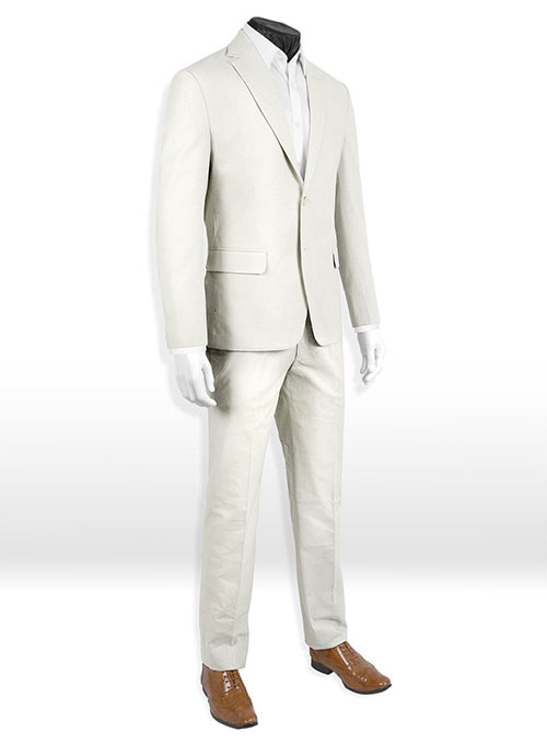 Tropical Natural Linen Suit