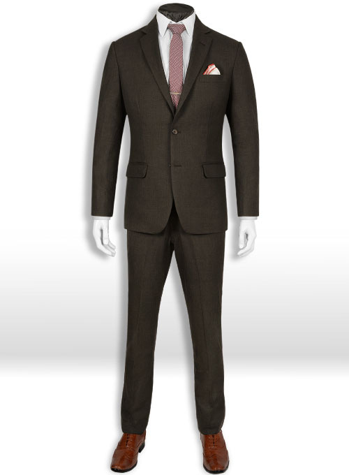 Venity Brown Pure Wool Suit