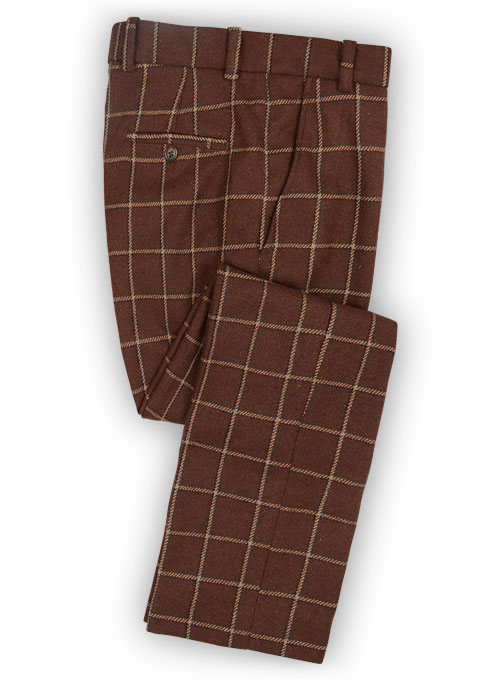 Vintage Brown Glen Royal  Tweed Suit