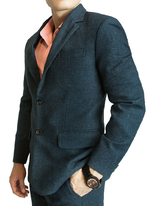 Vintage Clan Blue Tweed Jacket