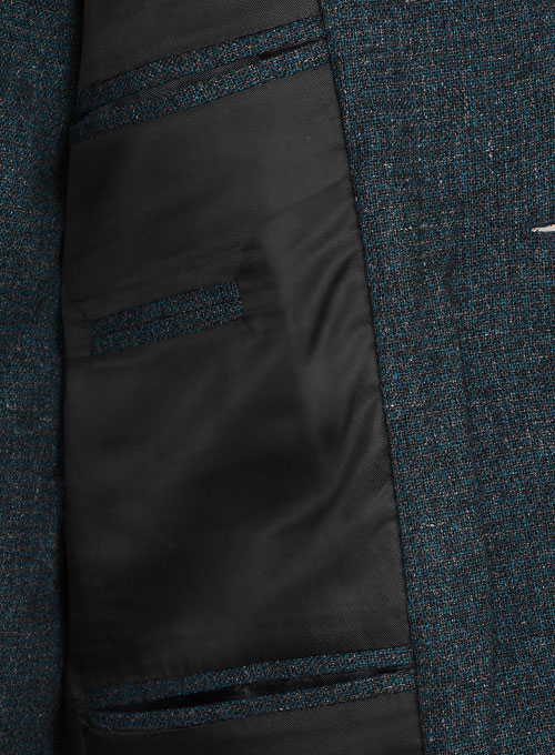 Vintage Clan Blue Tweed Jacket