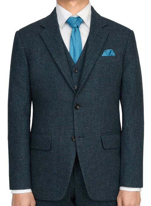 Vintage Clan Blue Tweed​​ Suit