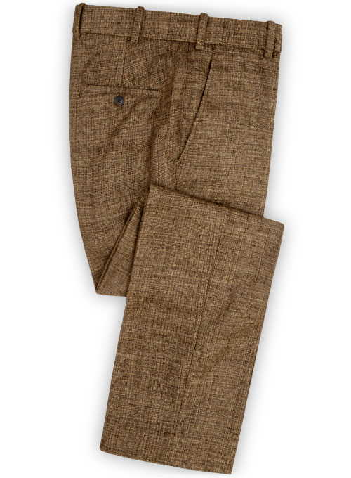 Vintage Glasgow Brown Tweed Suit - Click Image to Close