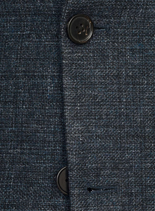 Vintage Glasgow Blue Tweed Suit - Click Image to Close