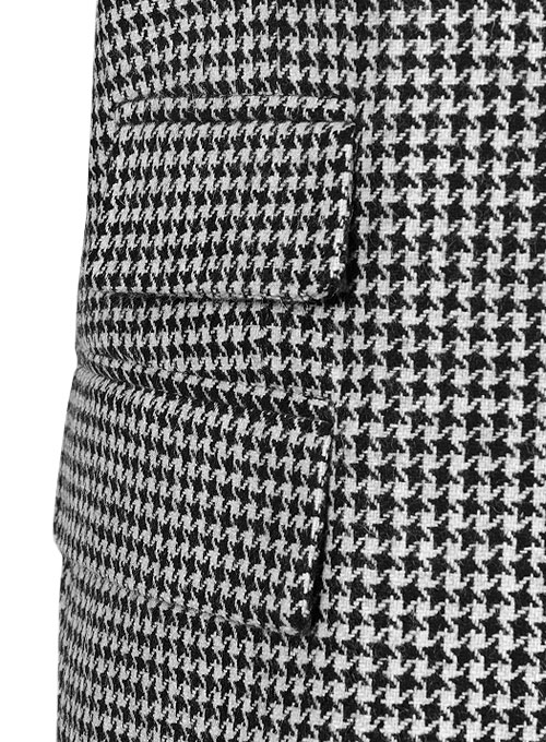 Vintage Houndstooth Tweed Jacket