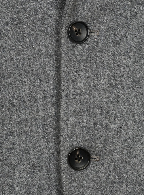 Vintage Plain Gray Tweed Suit - Click Image to Close