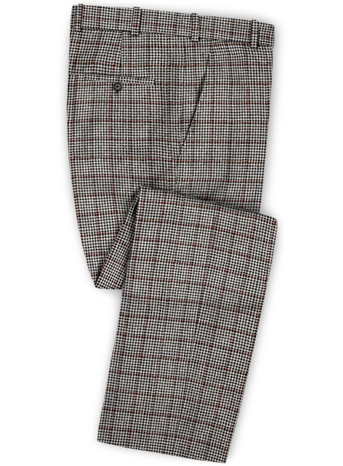 Vintage Checks Houndstooth Tweed Suit