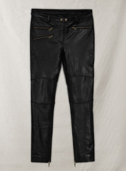 (image for) Leather Biker Jeans - Style #503