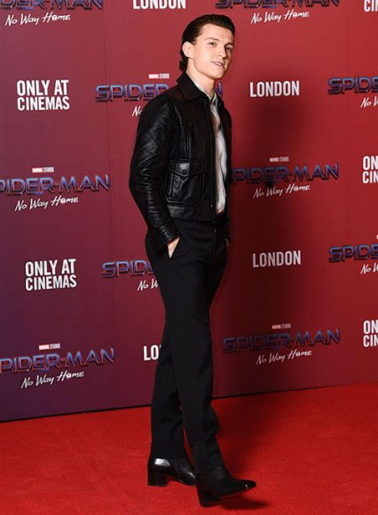 Tom Holland Leather Jacket #2