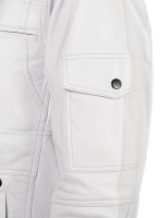 (image for) White Leather Jacket # 658