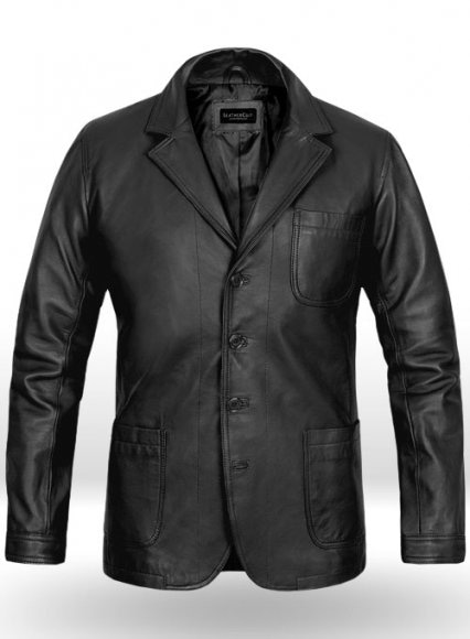 (image for) Daniel Craig Leather Blazer