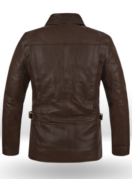(image for) Leonardo DiCaprio Inception Leather Jacket