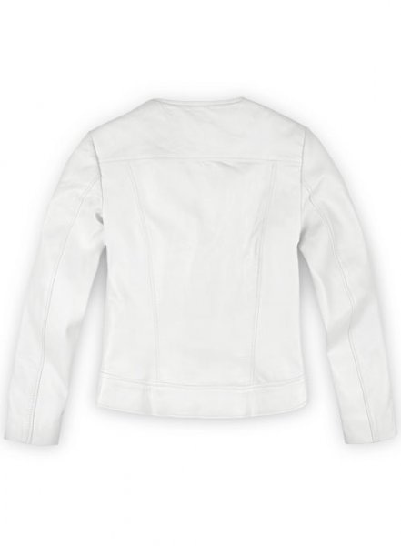 (image for) White Leather Jacket # 237