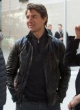 (image for) Tom Cruise Mission Impossible Rogue Nation Leather Jacket