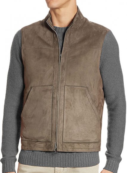 (image for) Leather Vest # 329