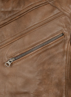 (image for) Espanol Timber Brown Brewer Leather Jacket