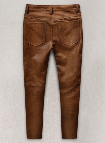 (image for) Angular Leather Pants