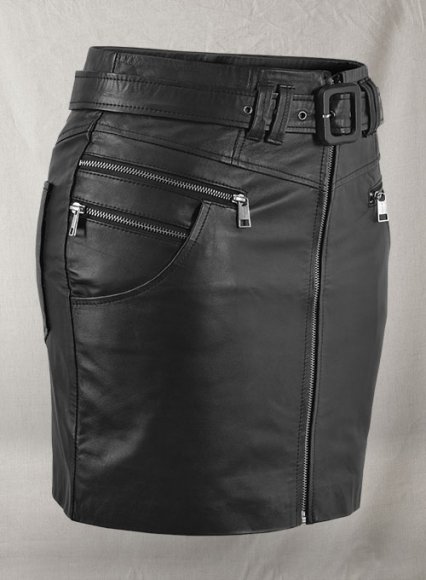 (image for) Cowgirl Leather Skirt - # 198